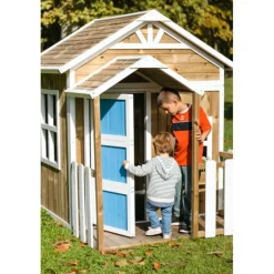 Casita infantil Olden de madera Azul*MASGAMES Hot