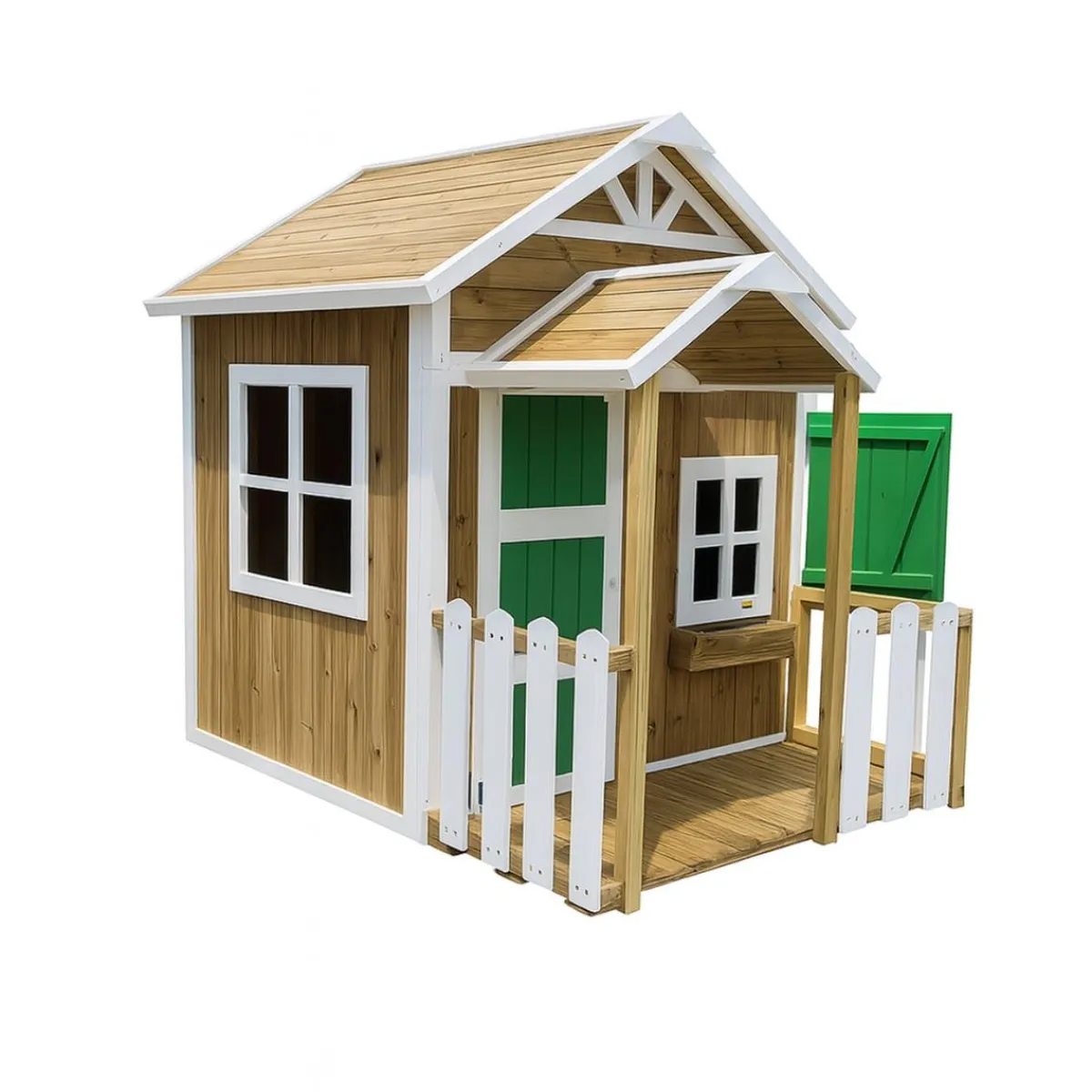 Casita infantil Olden de madera Verde*MASGAMES Best