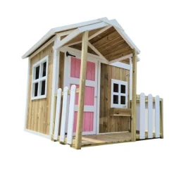 Casita infantil Olden de madera Rosa*MASGAMES Clearance