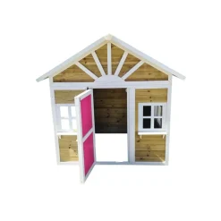 Casita infantil Visby de madera Rosa*MASGAMES Online