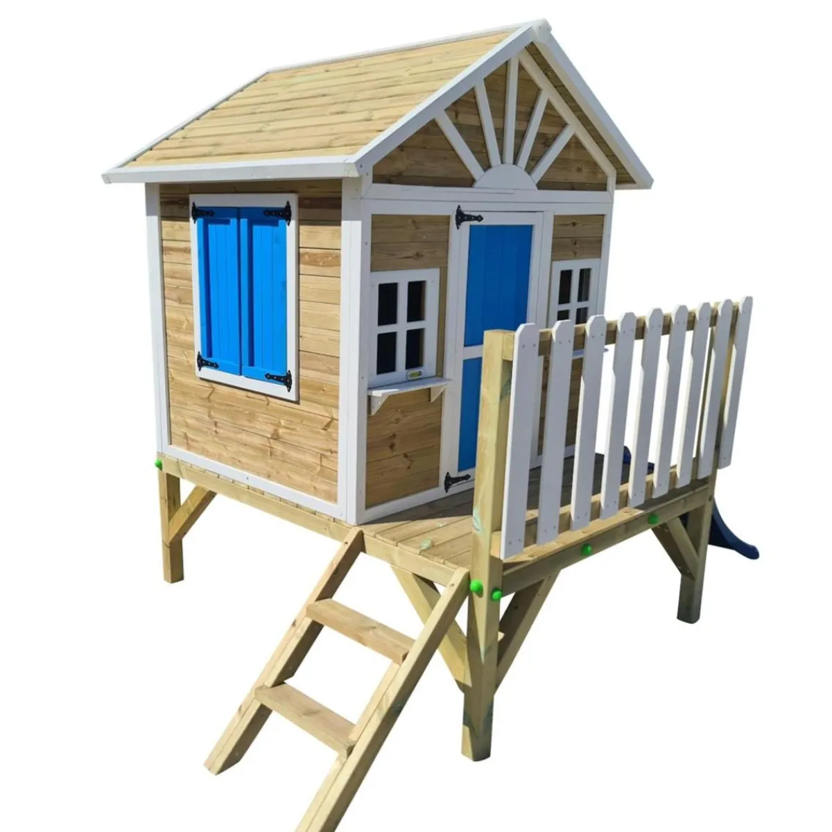 Casita Visby elevada 60 cm Azul*MASGAMES Outlet