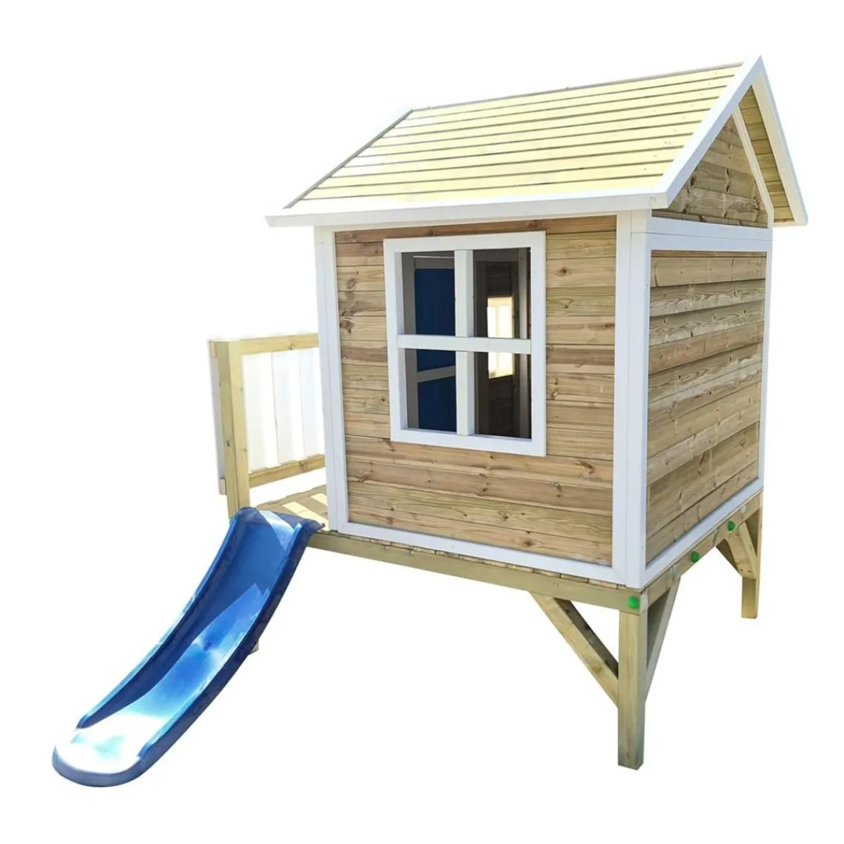 Casita Visby elevada 60 cm Azul*MASGAMES Outlet