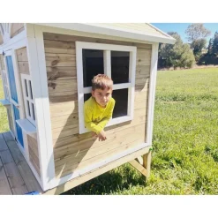 Casita Visby elevada 60 cm Azul*MASGAMES Outlet