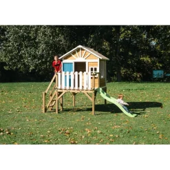 Casita Visby elevada 90 cm Azul*MASGAMES Hot