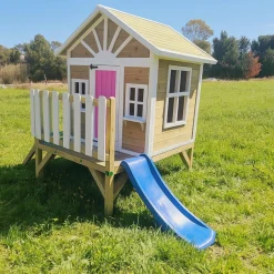 Casita Visby elevada 60 cm Rosa*MASGAMES Discount