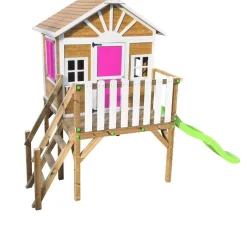 Casita Visby elevada 90 cm Rosa*MASGAMES New