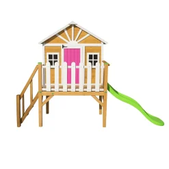 Casita Visby elevada 90 cm Rosa*MASGAMES New
