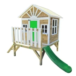 Casita Visby elevada 60 cm Verde*MASGAMES Best