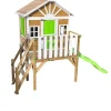 Casita Visby elevada 90 cm Verde*MASGAMES Hot