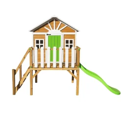 Casita Visby elevada 90 cm Verde*MASGAMES Hot