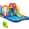 Sale Castillo hinchable 5 en 1 con piscina y tobogán Castillos Hinchables