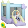 Castillo Hinchable con Tobogán Doble y Área de Salto*AIYAPLAY Online