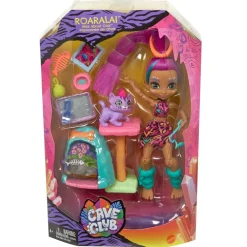 Clearance Cave Club - Muñeca Roaralai - Playset Gatuno Muñecas