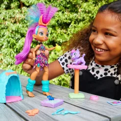 Clearance Cave Club - Muñeca Roaralai - Playset Gatuno Muñecas