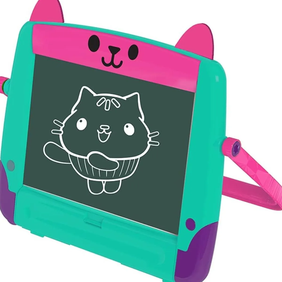 Toys - Caballete artístico 4 en 1 portátil, con doble cara magnética y soporte ㅤ*CEFA Best