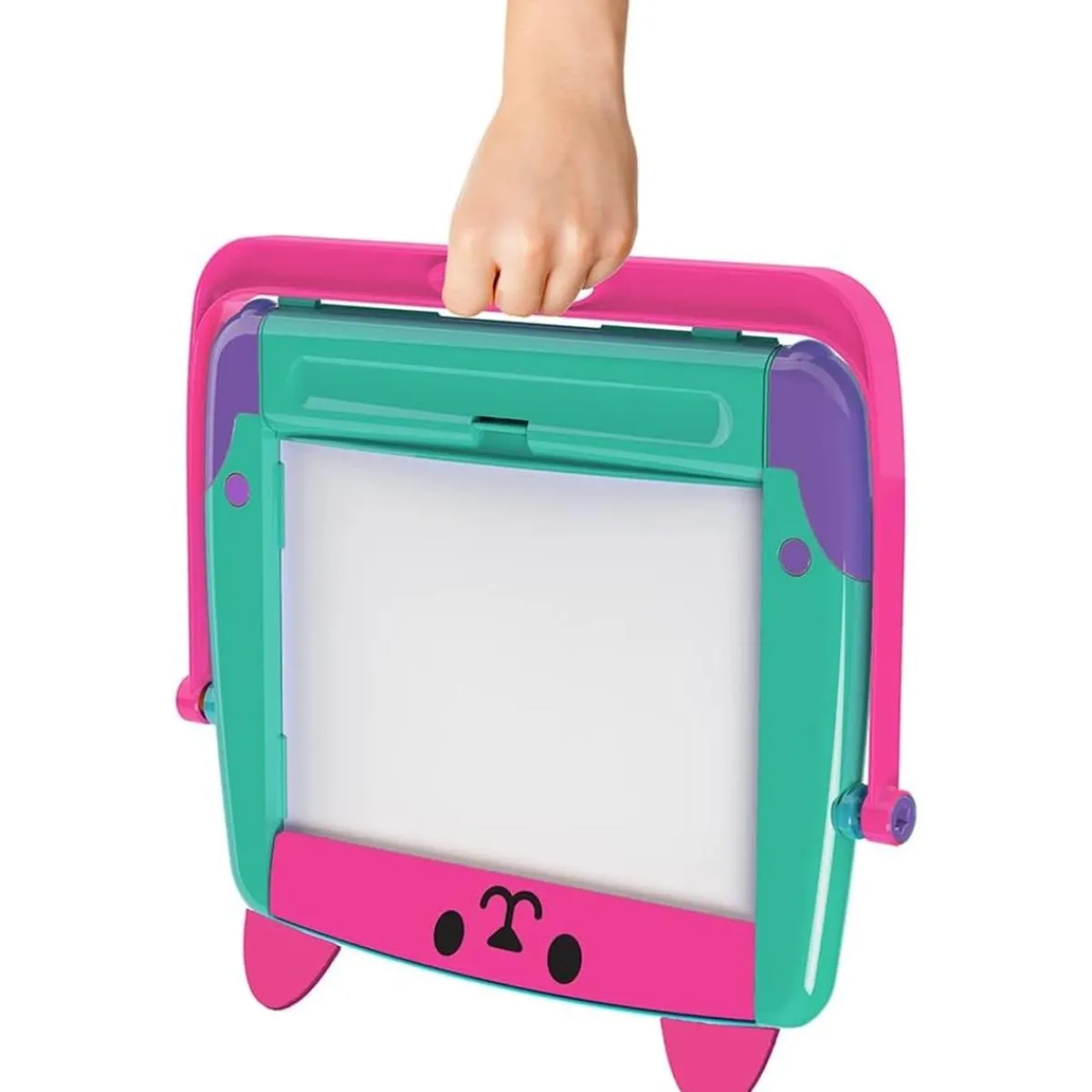 Toys - Caballete artístico 4 en 1 portátil, con doble cara magnética y soporte ㅤ*CEFA Best