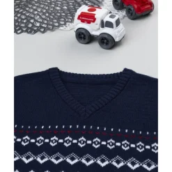 Online Chaleco de niño azul con bordados Niño·Niño 2-10 Años|Niño 2-10 Años·Jerséis Y Sudaderas