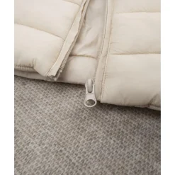 Chaleco infantil blanco de nylon reciclado*Prenatal