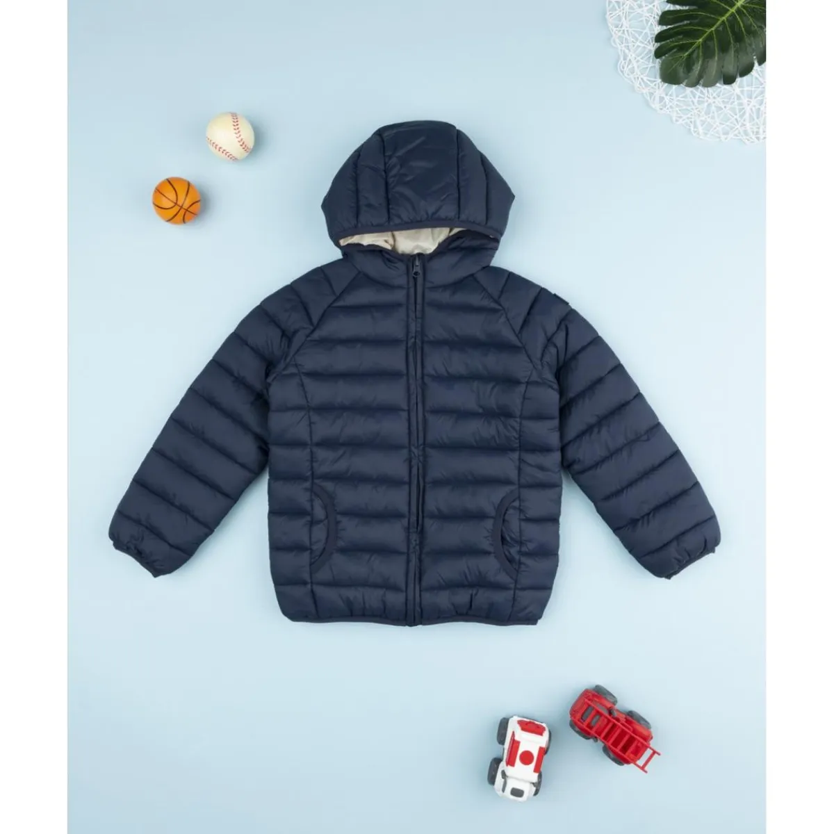 Sale Chaqueta azul niño con material reciclado Niño 2-10 Años·Abrigos Y Plumíferos|Niño·Niño 2-10 Años