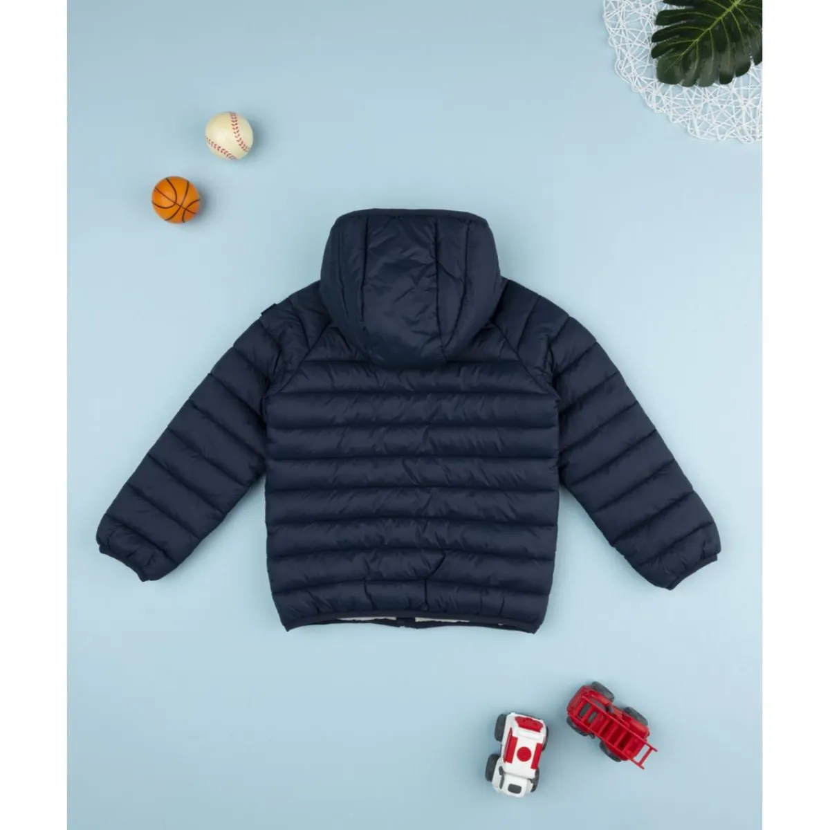Sale Chaqueta azul niño con material reciclado Niño 2-10 Años·Abrigos Y Plumíferos|Niño·Niño 2-10 Años
