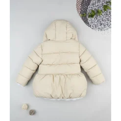 Chaqueta beige con lazos para niña*Prenatal Outlet