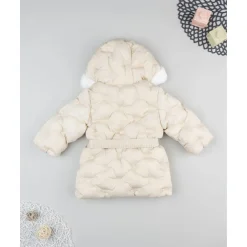 Chaqueta beige con pelo sintético para niña*Prenatal