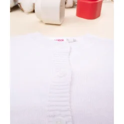 Chaqueta de punto blanca tricot conjunto de bebé*Prenatal Discount