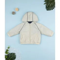 Chaqueta infantil beige en material reciclado*Prenatal New