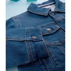 Chaqueta infantil de mezclilla clara*Prenatal Discount