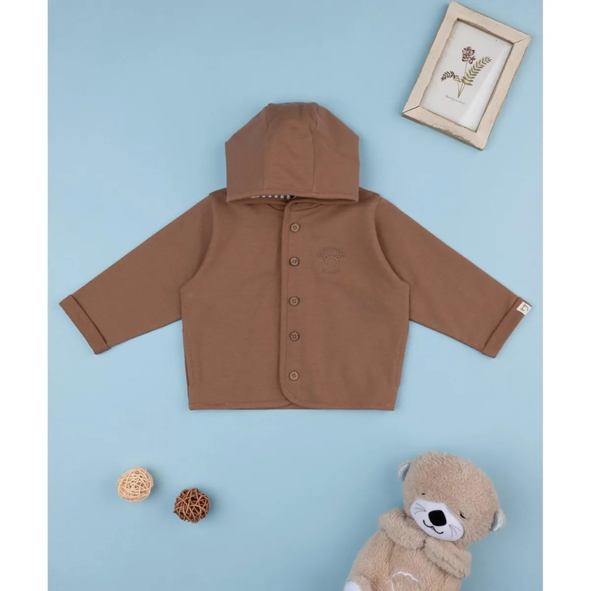 Best Chaqueta marrón con capucha para niño Bebé Niño 3-36 Meses·Jerséis Y Cardigans|Niño·Bebé Niño 3-36 Meses