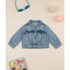 Best Chaqueta vaquera azul niña Bebé Niña 3-36 Meses·Abrigos Y Plumíferos|Niña·Bebé Niña 3-36 Meses