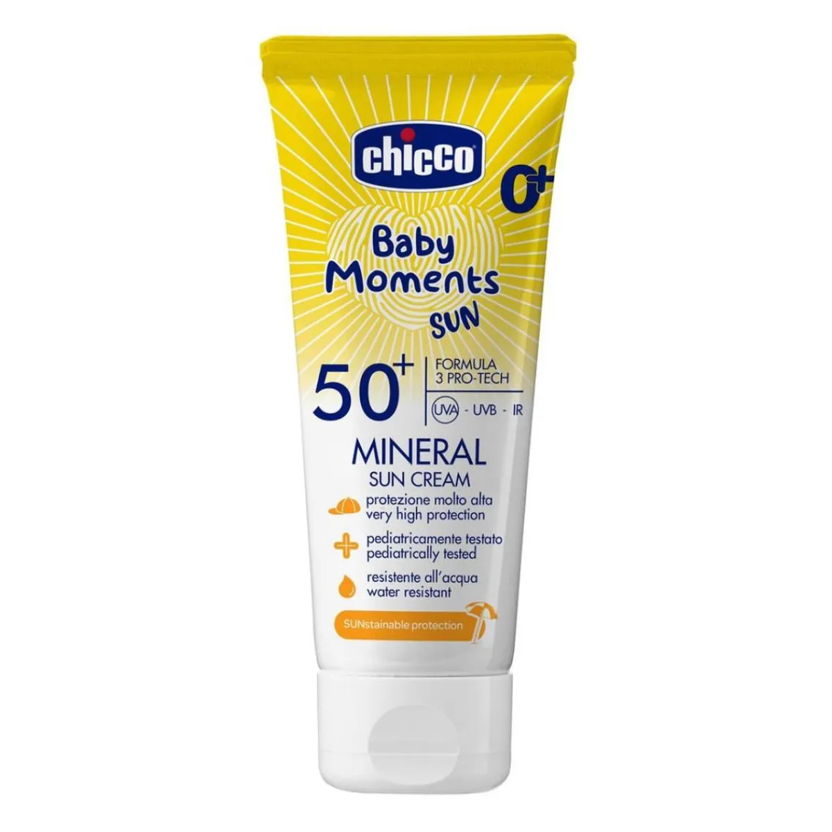 - Crema Solar Mineral SPF50+ Baby Moments 150 ml*CHICCO Best