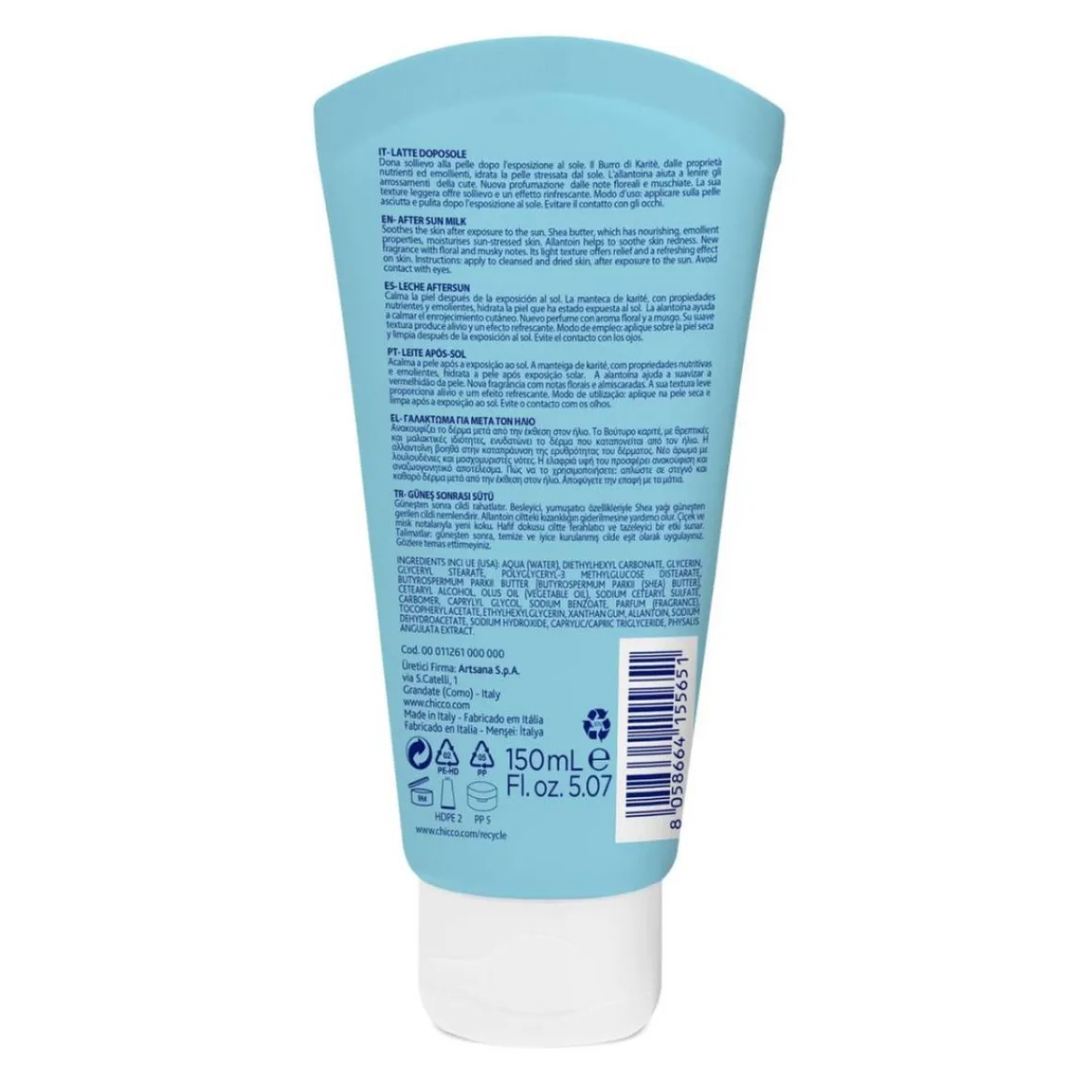 - Leche Corporal After Sun Baby Moments 150 ml*CHICCO Hot