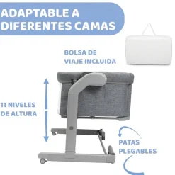 - Minicuna Next2Me Magic Evo Dark Grey*CHICCO Discount