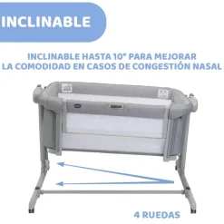 - Minicuna Next2Me Magic Evo Grey Mist*CHICCO Outlet