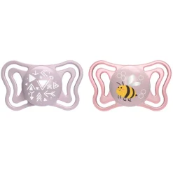 Best - Pack 2 chupetes Physio Light 2-6M - Rosa (Varios modelos) Biberones Y Chupetes·Chupetes