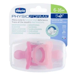 - Pack 2 chupetes PhysioForma Soft 6-16M - Rosa*CHICCO Online