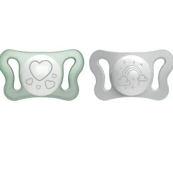 - Pack 2 chupetes Physio Light Glow 0-2M (Varios modelos)*CHICCO Outlet