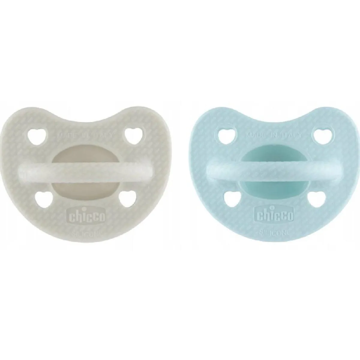 - Pack 2 chupetes PhysioForma Luxe 6-16M - Azul*CHICCO Hot