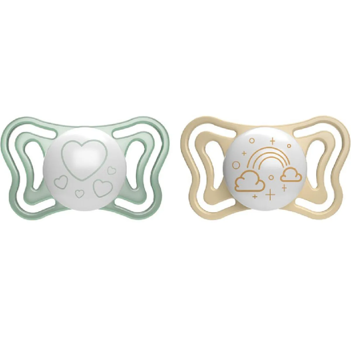 Sale - Pack 2 chupetes Physio Light Glow 2-6M Biberones Y Chupetes·Chupetes