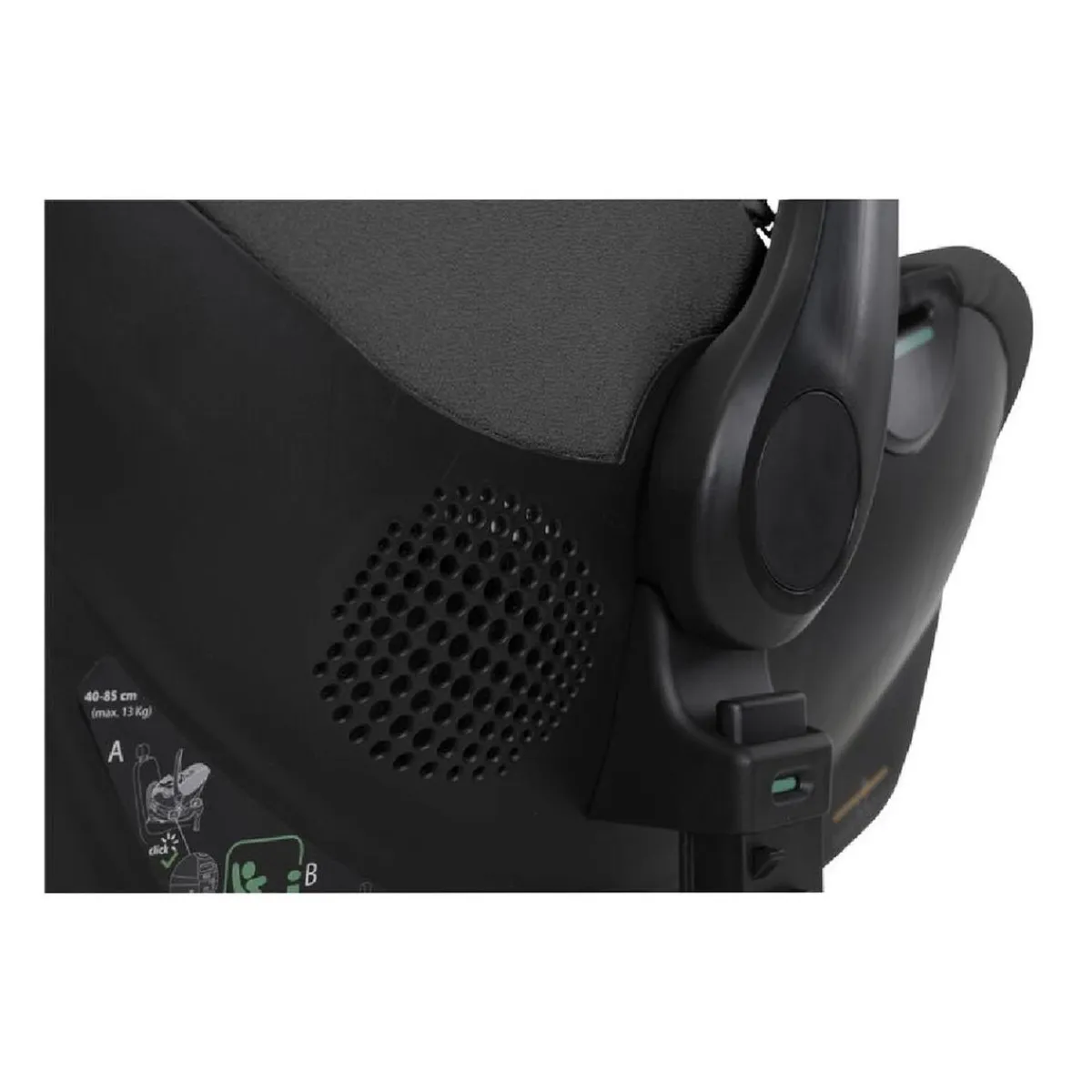 - Silla auto Kory Plus Black Satin (40-85cm)*CHICCO