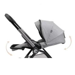 Hot - Trio Mysa Gran Comfort y First Seat Recline Lunar Rock Trío Y Accesorios·Trío Y Dúo