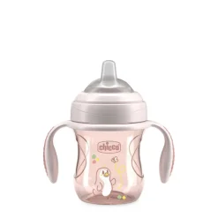 - Vaso de Transición 4M+ 200ml - Rosa Preparación Comida Y Accesorios·Tazas Y Vasos