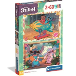 Discount - 2 puzzles 60 piezas - Stitch Juegos Y Puzzles