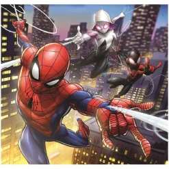 Best - 3 puzzles 48 piezas - Spiderman Juegos Y Puzzles