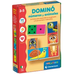 Best Clementoni - Dominó de Números y Animales Juguetes Educativos Y Libros|Juegos Y Puzzles