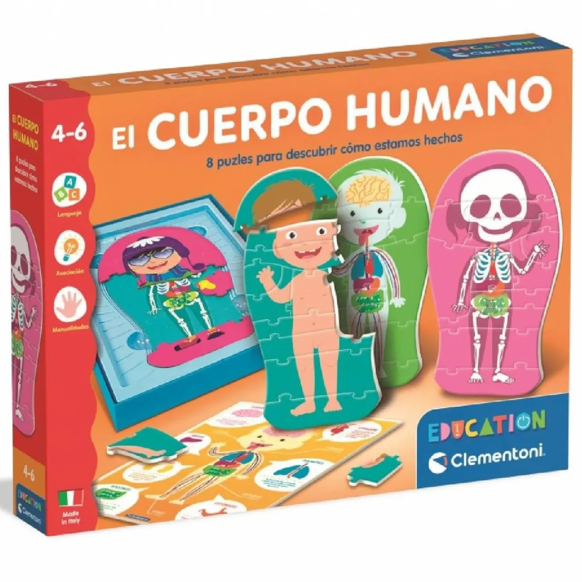 Clementoni - El Cuerpo Humano*MONTESSORI New