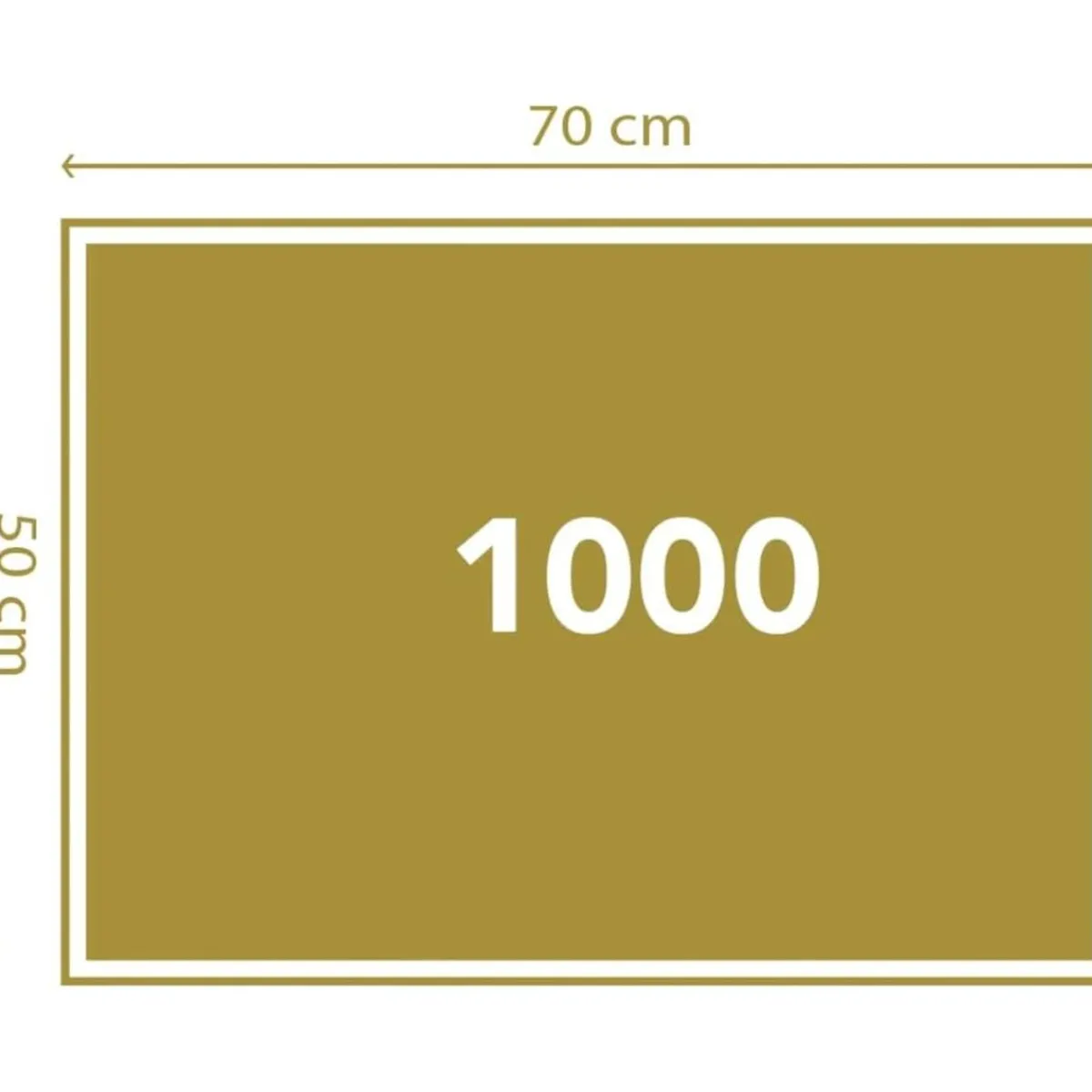 Outlet - Juego de puzzle multicolor, 1000 piezas ㅤ Juegos Y Puzzles