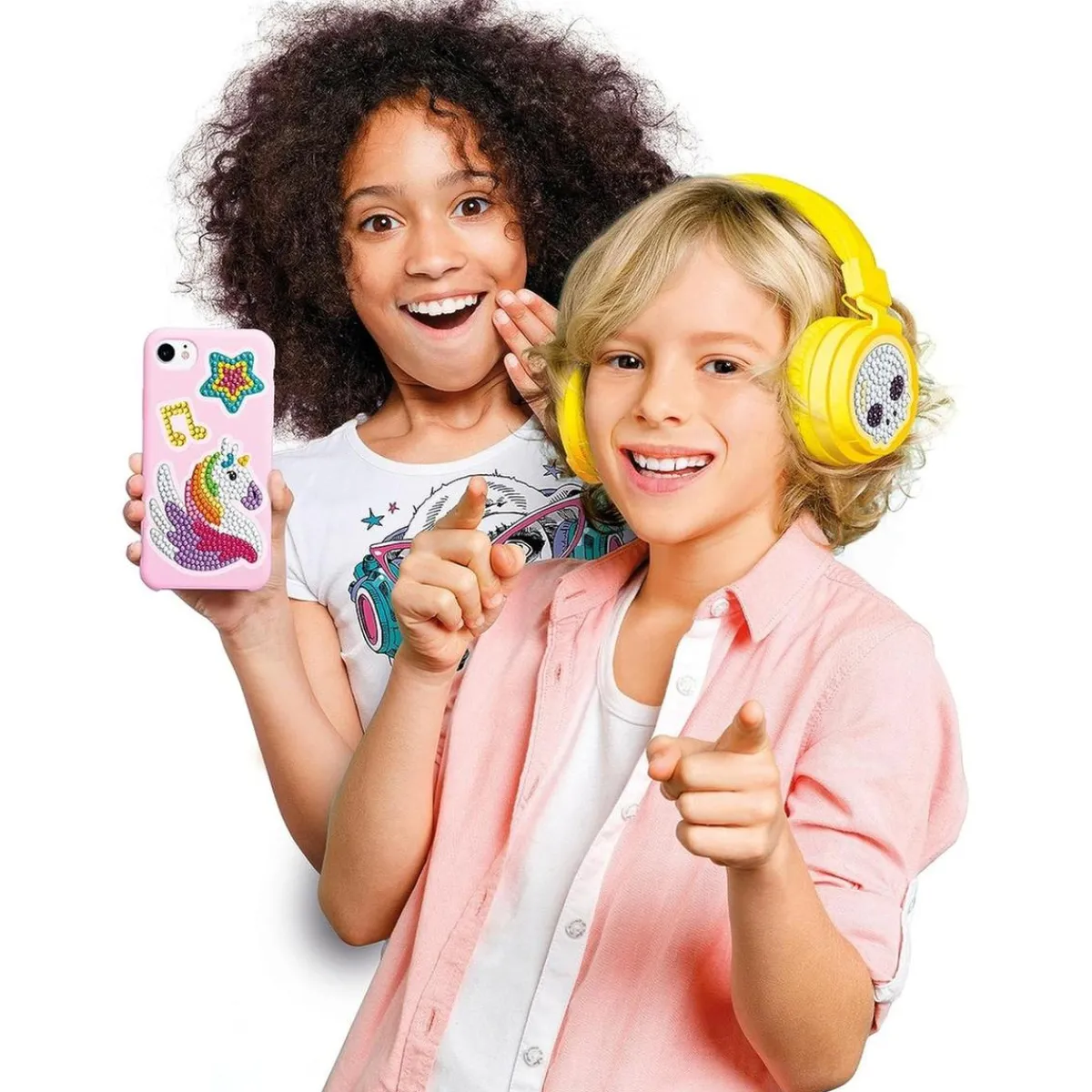 - Kit de pegatinas 3D brillantes y diamantes creativo para regalo*CLEMENTONI Best