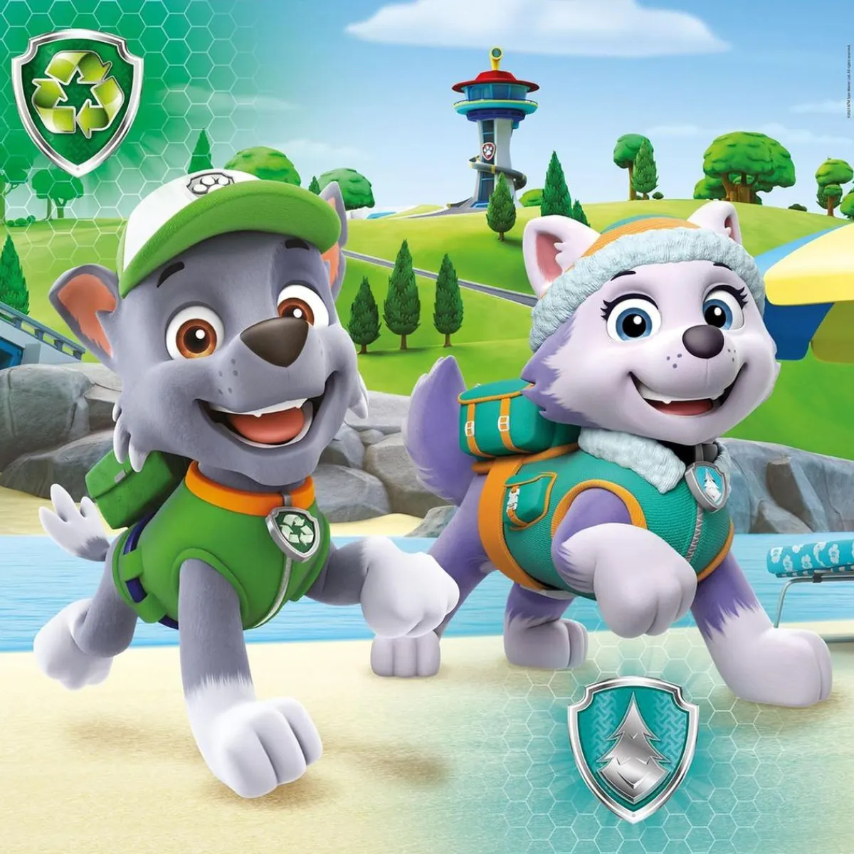 Discount - Patrulla Canina - Puzzle Triple 3x48 Piezas ㅤ Juegos Y Puzzles